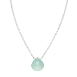 Ella Silver Gemstone Necklace