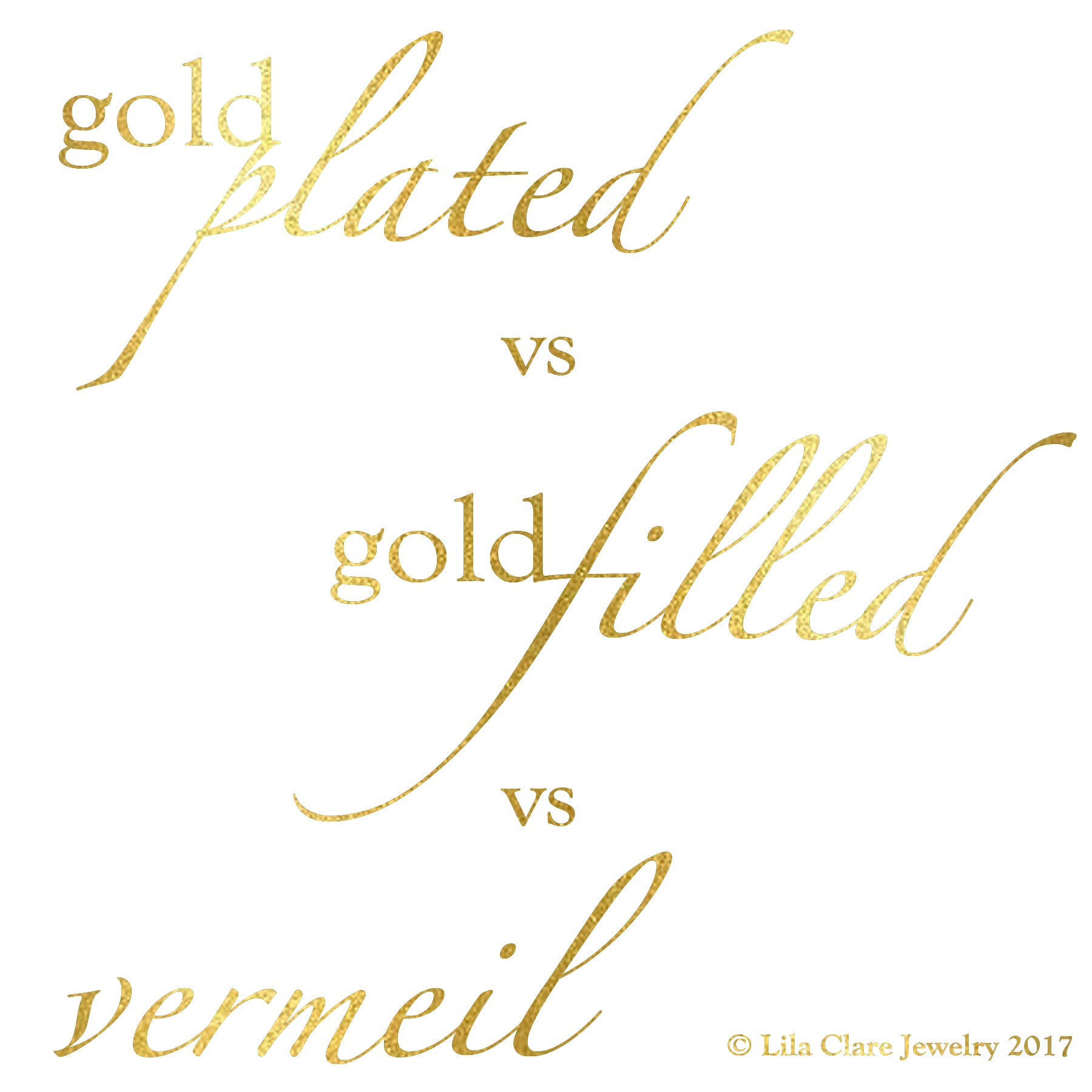 A Quick & Easy Guide to Gold-Plated, Gold-Filled, & Vermeil Jewelry