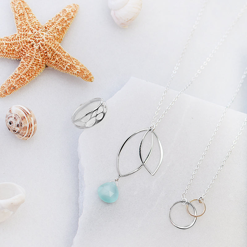 summer silver jewelry