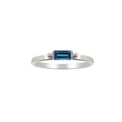 Silver Baguette Ring