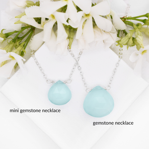 Ella Mini Gemstone Necklace