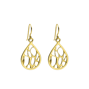 Medium Teardrop Cactus Earrings