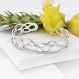 Slender Cactus Cuff Bracelet