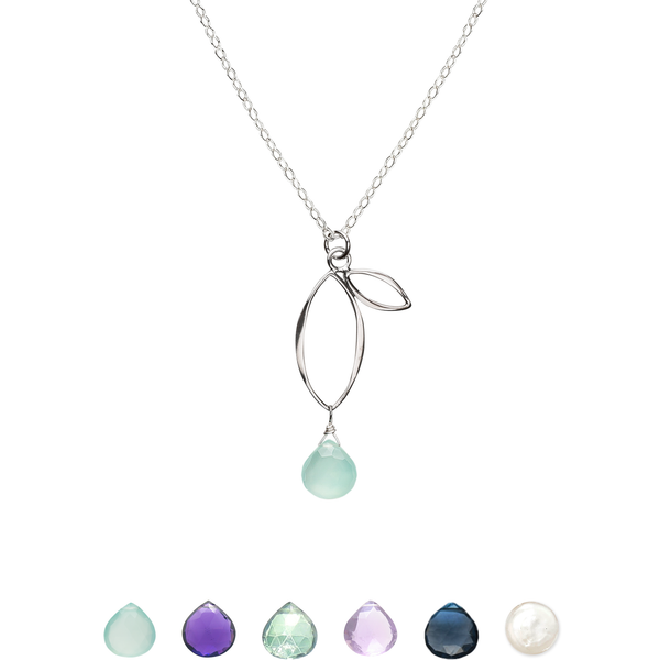 Silver Disc Necklace, Delicate Minimal Necklaces for Women – AMYO Jewelry
