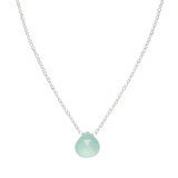 Ella Silver Mini Gemstone Necklace