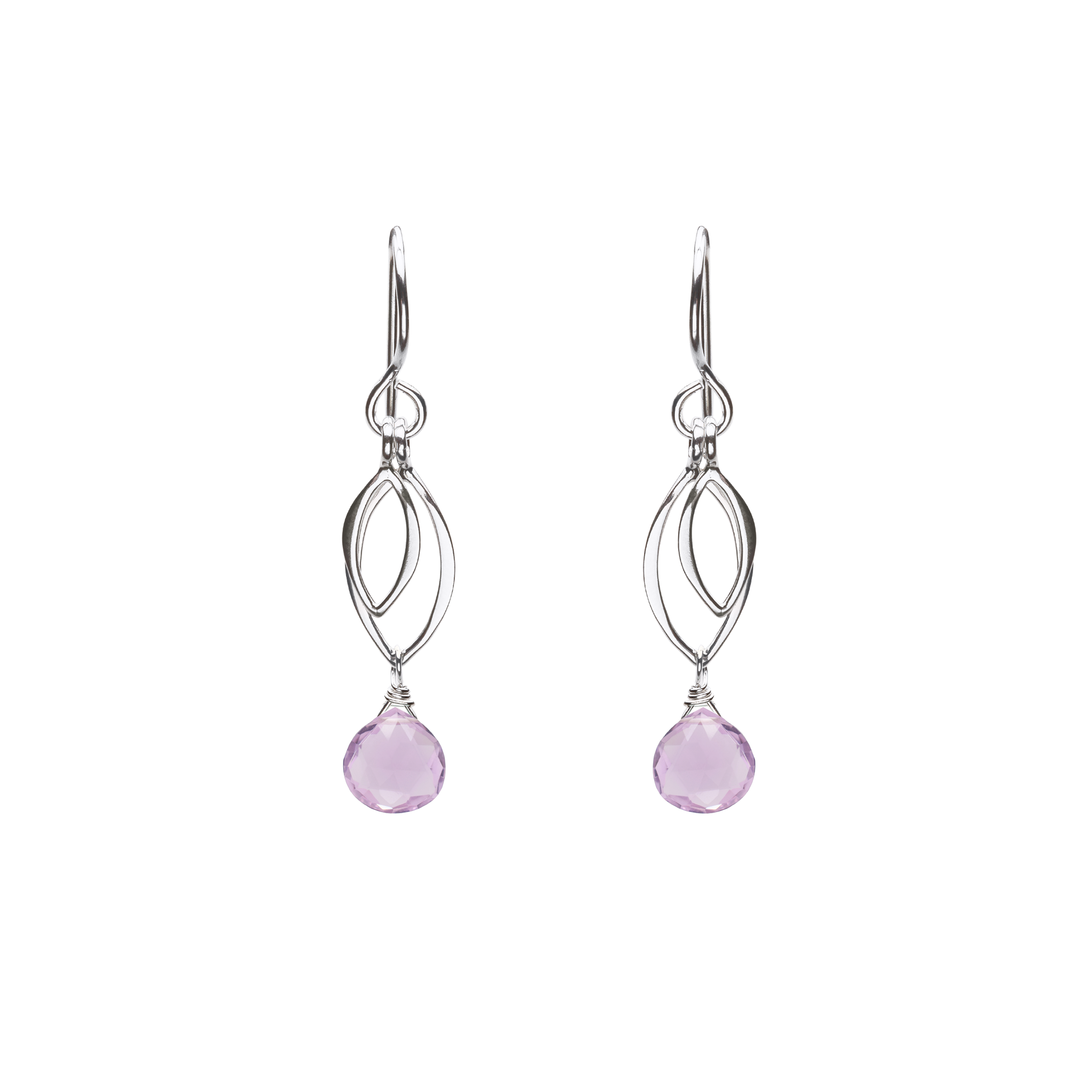 leaf stud earrings, small silver earrings - Shop nininbrooch Earrings &  Clip-ons - Pinkoi