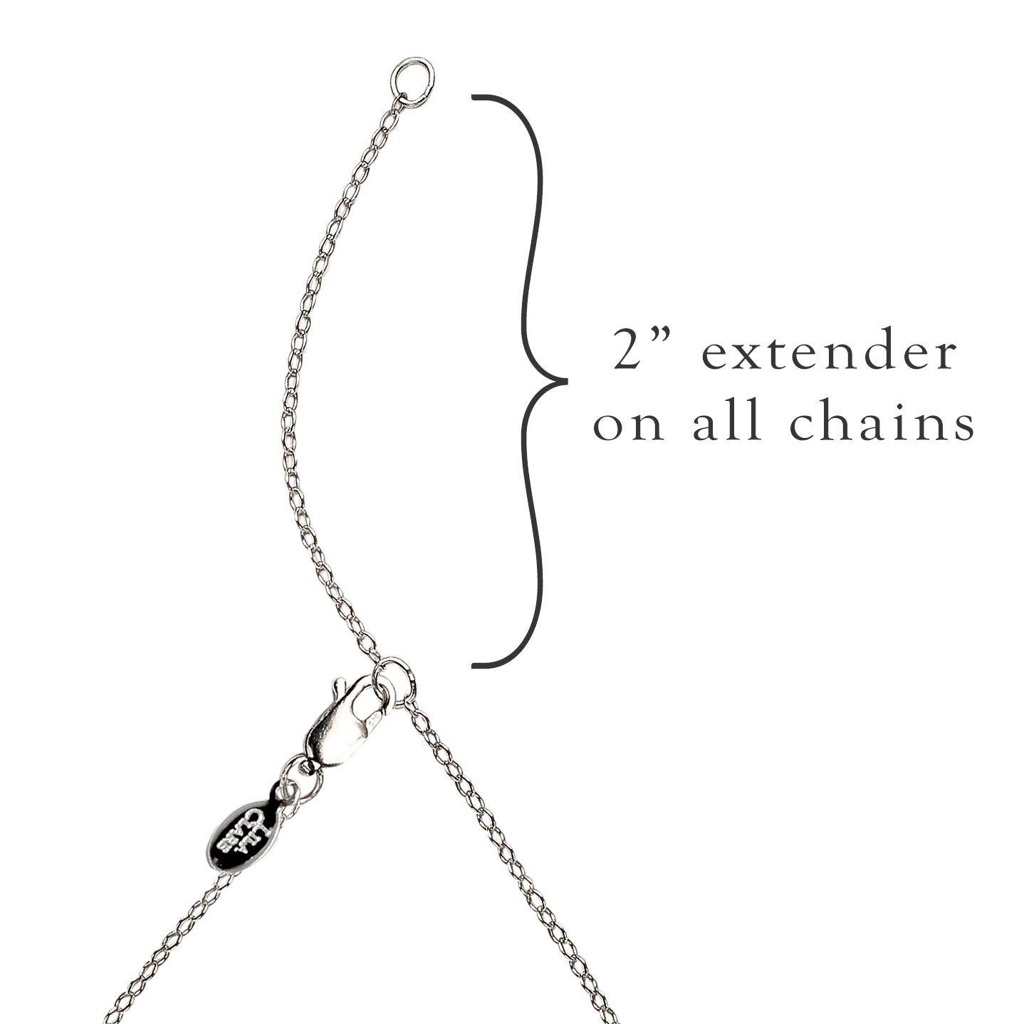 Necklace Chain Extenders — Ivy+Light