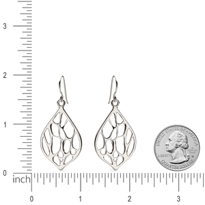 Medium Pointed Teardrop Cactus Earrings